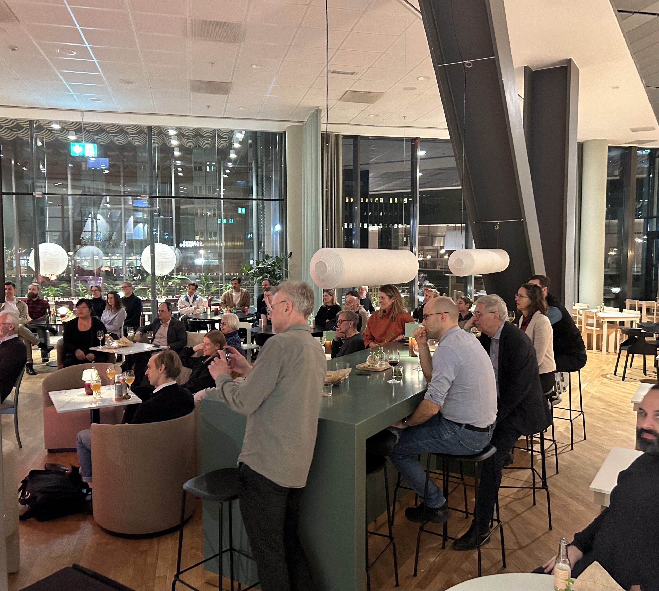 Techintresserade samlades i Kista för SvD Tech brief live